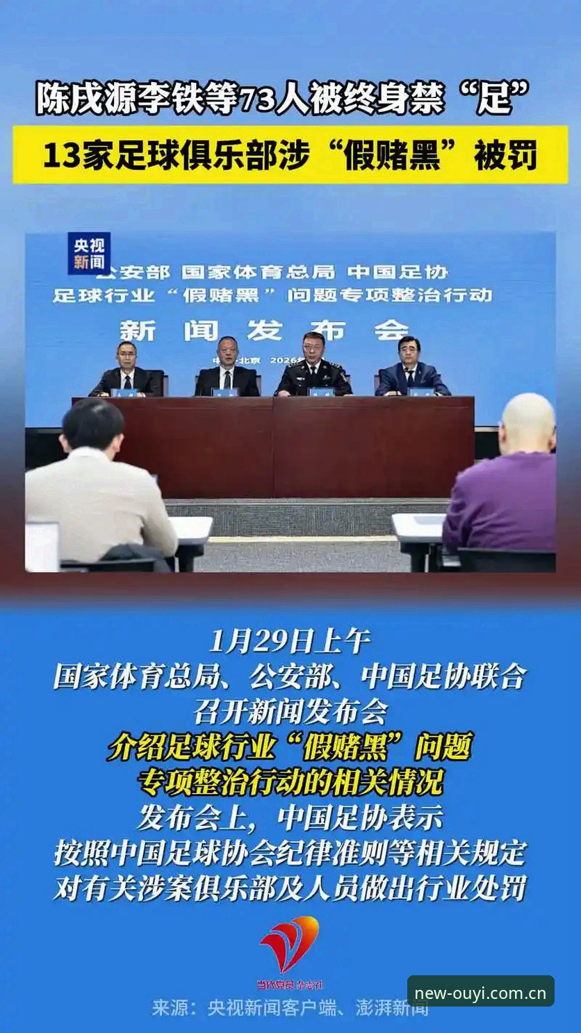 新版欧亿体育 中国足协第三批禁足名单完整解读指南:从处罚细节看足球反腐新动向